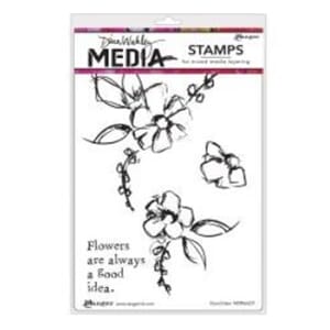 Dina Wakley - Good Idea Media Cling Stamps