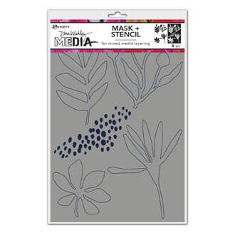 Dina Wakley Media: Things That Grow Stencils