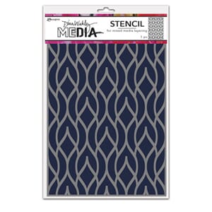 Dina Wakley Media - Stencils Pointy Fence