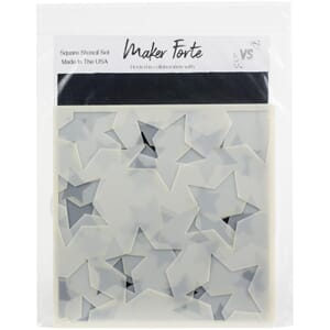Maker Forte - Bokeh Stars Layered Stencils