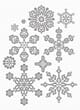 MFT: Stylish Snowflakes Die-Namics