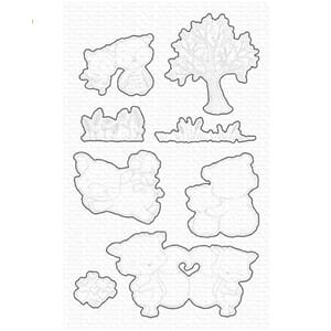 MFT: Perfect Couple Die-namic, 4x8 inch