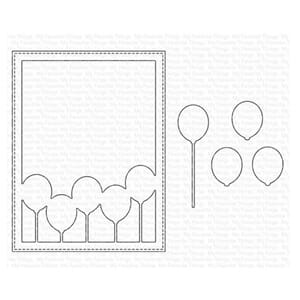 MFT: Balloon Cover-Up Die, 4x6 inch