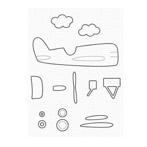 MFT: Amazing Airplane Die-namics, 4x4 inch