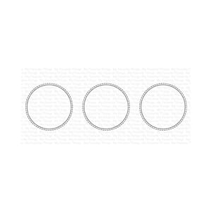 MFT: Slimline Stitched Circle Trio Die-namics