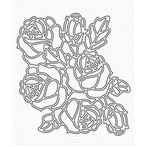 MFT: Graphic Roses Die-namics, 4x4 inch