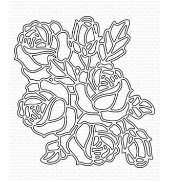 MFT: Graphic Roses Die-namics, 4x4 inch