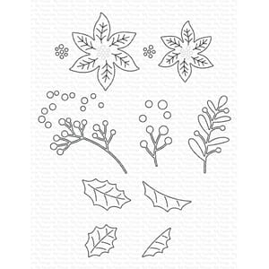 MFT: Winter Poinsettias Die-namics