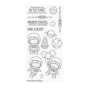 MFT: Space Explorer Clear Stamps, 4x8 inch