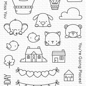 MFT: Up in the Air Clear Stamps