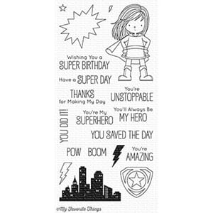 MFT: You're Super Clear Stamps, 4x8 inch