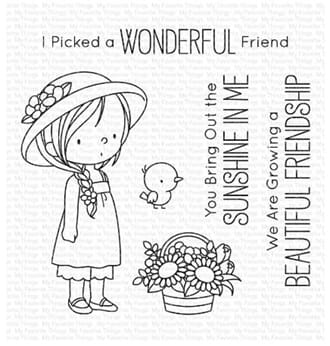 MFT: Bring Out the Sunshine Clear Stamps, 4x4 inch