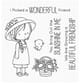 MFT: Bring Out the Sunshine Clear Stamps, 4x4 inch