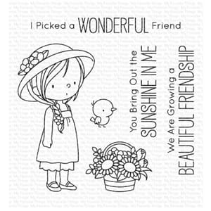 MFT: Bring Out the Sunshine Clear Stamps, 4x4 inch