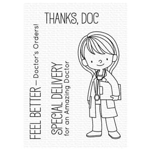 MFT: Doctor's Orders Clear Stamps, 4x4 inch