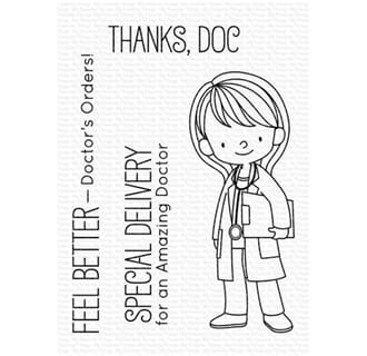 MFT: Doctor's Orders Clear Stamps, 4x4 inch