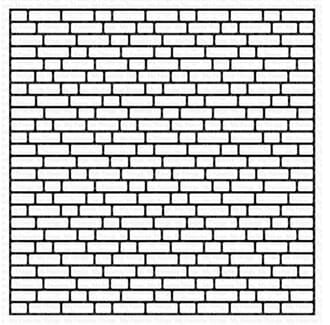 MFT: English Brick Wall Backgro Stamp Cling Stamps, 6x6 inch