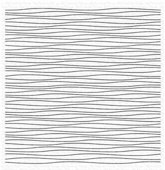 MFT: Rippled Background Background Stamp Cling Stamps