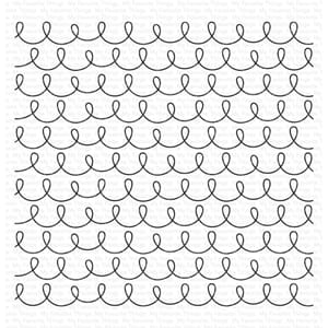 MFT Stamps - In the Loop Background Rubber Stamp