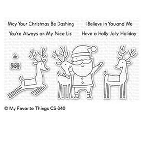MFT: Santa & Friends Clear Stamps, 4x6 inch