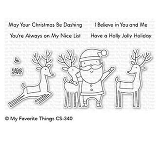 MFT: Santa & Friends Clear Stamps, 4x6 inch