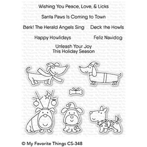 MFT: Deck the Howls Clear Stamps, 4x6 inch