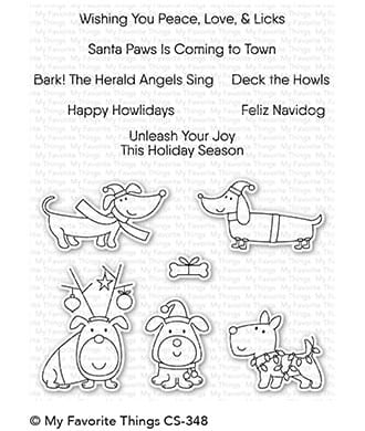 MFT: Deck the Howls Clear Stamps, 4x6 inch