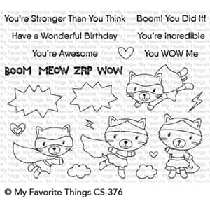MFT: Super Cat Clear Stamps, 4x6 inch