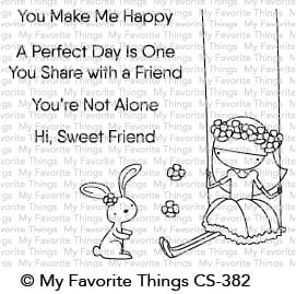 MFT: Sweet Friends Clear Stamps, 3x4 inch