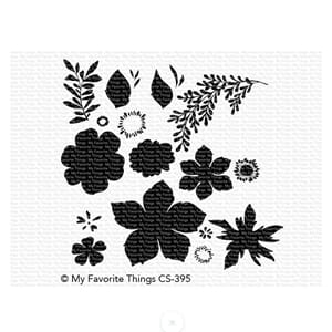 MFT: Tropical Flowers Clear stamps, 4x8 inch