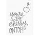 MFT: Cherry on Top Clear Stamps, 3x4 inch