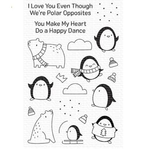 MFT: Polar Opposites Clear Stamps, 4x6 inch
