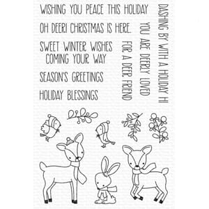 MFT: Dashing Deer Clear Stamps, 4x6 inch