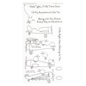 MFT: High-Flying Adventure Clear Stamp, 4x8 inch