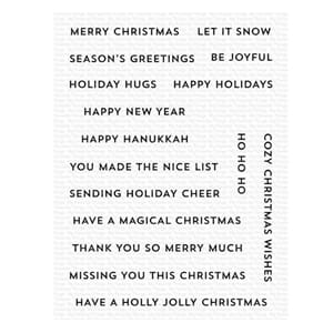 MFT: Itty Bitty Holiday Clear Stamps