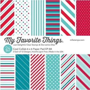 MFT: Cool Collab Paper Pack, 6x6, 24/Pkg