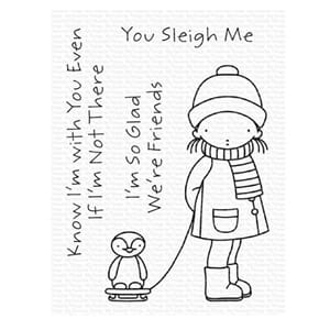 MFT: You Sleigh Me Clear Stamps, 4x6 inch
