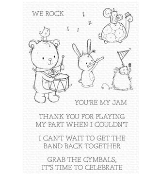 MFT: RAM You're My Jam Clear Stamps, 4x6 inch