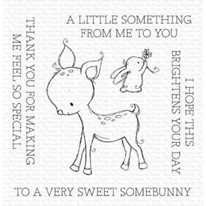 MFT: RAM A Very Sweet Somebunny Clear Stamps, 4x4 inch