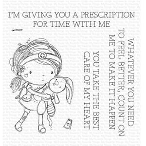 MFT: RAM Care of My Heart Clear Stamps, 4x4 inch