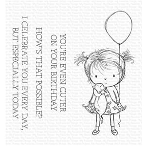 MFT: RAM Birthday Cutie Clear Stamps, 4x4 inch