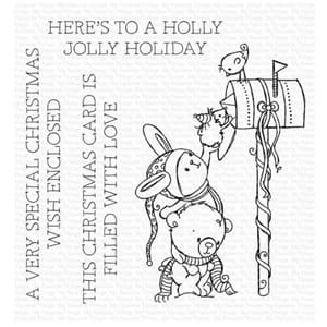MFT: RAM Letter to Santa Clear Stamps, 4x4 inch
