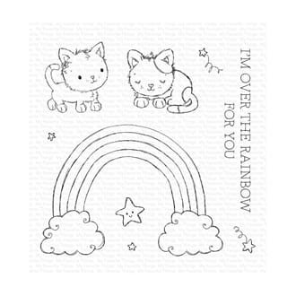 MFT: RAM Over The Rainbow Clear Stamps, 4x4 inch