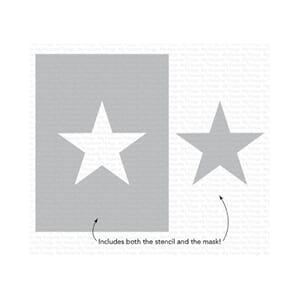 MFT: Star Extraordinaire Stencil, str 4.5x6 inch