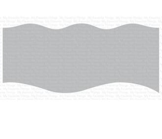 MFT: Slimline Drifts & Hills Stencil, 9x4 inch