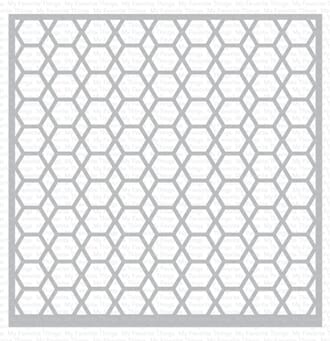 MFT: Geometric Mosaic Stencil, 6x6 inch