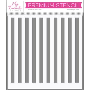 MFT - Stripes Stencil 6x6 inch