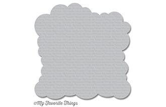 MFT: Stencil Cloud Edges, 6x6 inch