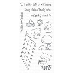 MFT: SY Picnic Pals Clear Stamps, 4x8 inch