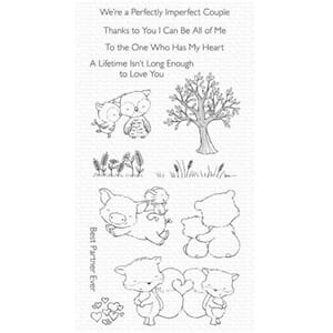 MFT: Perfect couple Clear Stamps, 4x8 inch